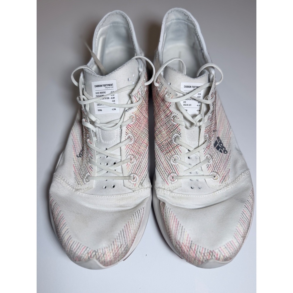 Adidas x Allbirds Adizero 2.94 KG CO2E Running Shoes White GY6181 Womens 9.5
